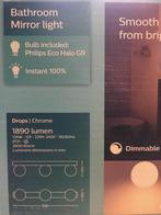 Wandlamp Philips Nieuw ! Mag in badkamer, Ophalen of Verzenden, Nieuw