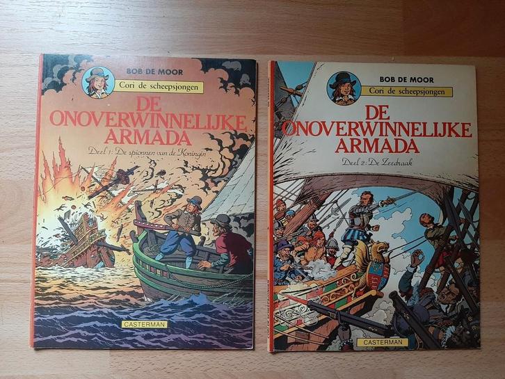 Cori de scheepsjongen - De onoverwinnelijke Armada, Boeken, Stripverhalen, Zo goed als nieuw, Meerdere stripboeken, Ophalen of Verzenden