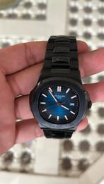 Patek philippe zwart Geneve, Handtassen en Accessoires, Horloges | Heren, Ophalen, Zo goed als nieuw, Polshorloge, Overige merken