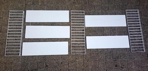 Tomado wandrek wit met uitbreidingsset, Huis en Inrichting, Woonaccessoires | Wandplanken en Boekenplanken, Gebruikt, Ophalen