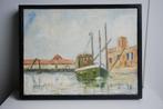 Haven door Jos Smets, Antiek en Kunst, Kunst | Schilderijen | Klassiek, Ophalen