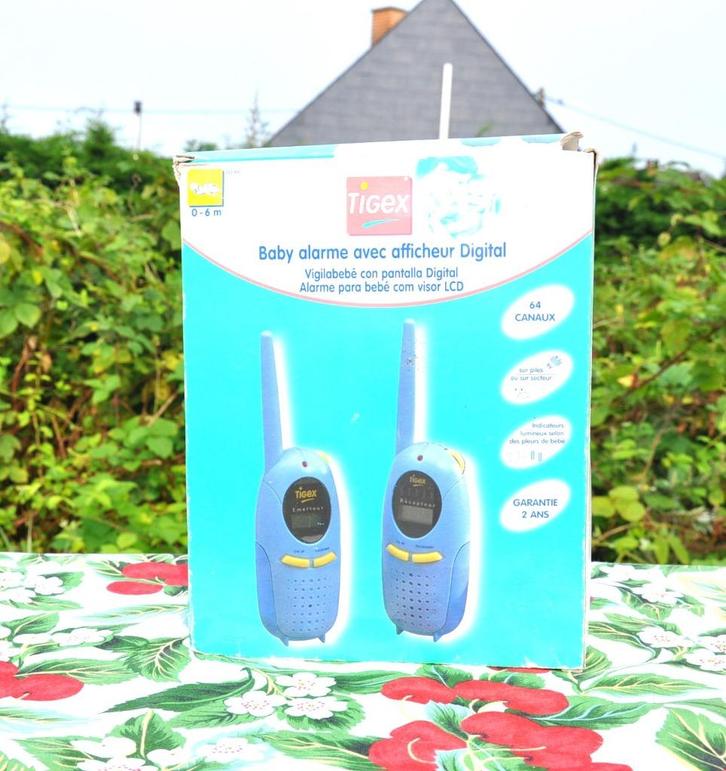 baby phone tigex, Kinderen en Baby's, Babyfoons, Gebruikt, Digitaal, Ophalen of Verzenden