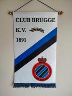 Club Brugge vintage prachtige zeldzame vaandel, Diversen, Vlaggen en Wimpels, Ophalen of Verzenden, Zo goed als nieuw