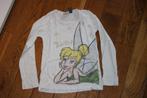 witte longsleeve Tinkerbell maat 116, Enfants & Bébés, Vêtements enfant | Taille 116, Enlèvement ou Envoi, Utilisé, Fille, Chemise ou À manches longues
