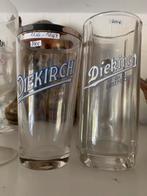 Chope et verre émaillée brasserie de Diekirch, Comme neuf