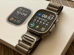 Apple Watch Ultra 2 titanium, zgan met factuur en garantie!, Ophalen of Verzenden, Apple, IOS, Zo goed als nieuw