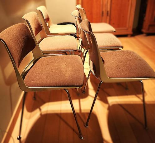 Gispen Cordemeyer model 2210  originele vintage stoelenset, Antiek en Kunst, Antiek | Meubels | Stoelen en Sofa's, Ophalen