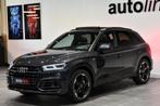 Audi Q5 50 TFSI e quattro S-Line. BTW, Luchtvering, Pano, Me, Automaat, Parkeercamera, Zwart, Q5