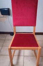 6 belles chaises en chêne, vendues par 6, 4 ou 2, Enlèvement