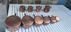 Lot de casseroles en cuivre et accessoires, Maison & Meubles, Cuisine | Casseroles & Poêles, Enlèvement, Utilisé