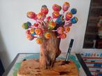 Lolypop boom, (lekstokkenboom)  kunstwerk in hout, Ophalen of Verzenden, Nieuw