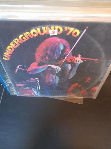 lp - various - underground '70 - purple vinyl beschikbaar voor biedingen