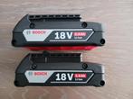 2 batteries professionnelles Bosch GBA 18V-2Ah, Enlèvement ou Envoi