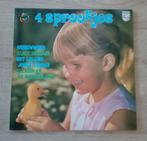 4 Sprookjes Philips, Cd's en Dvd's, Vinyl | Kinderen en Jeugd, Gebruikt, Ophalen of Verzenden