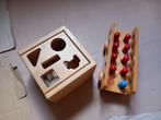Houten bus en vormenstoof, Kinderen en Baby's, Ophalen, Gebruikt