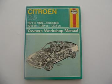 Handleiding Citroen GS 1971 - 1979