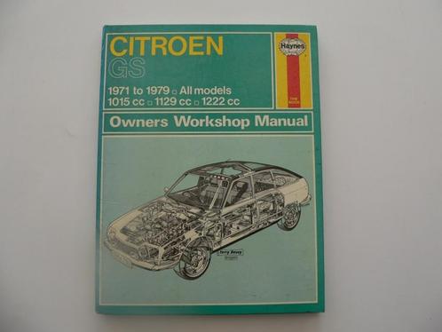 Handleiding Citroen GS 1971 - 1979, Auto diversen, Handleidingen en Instructieboekjes, Ophalen of Verzenden