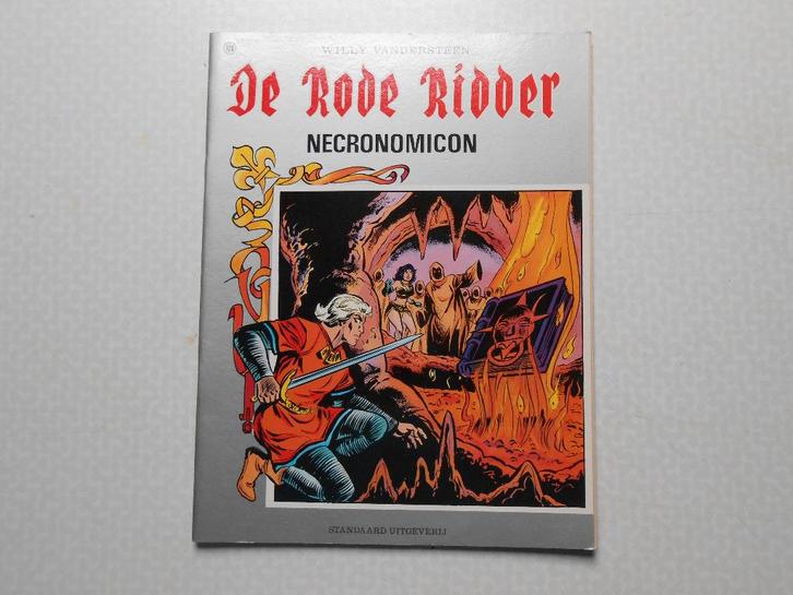 Rode ridder 124 Necronomicon 1987 1 ste druk., Livres, BD, Neuf, Une BD, Enlèvement ou Envoi