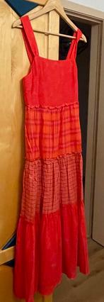 Lange rode zomerjurk, Kleding | Dames, Ophalen of Verzenden, Zo goed als nieuw, Maat 36 (S), Rood
