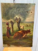 Schilderij op canvas, Antiek en Kunst, Ophalen