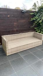 3 zit tuinmeubel met kussens, Ophalen, Gebruikt, Wicker