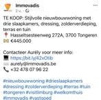 Stijlvolle nieuwbouwwoning met 3 slaapkamers te koop, 3 kamers, Provincie Limburg, 211 m², 21 kWh/jaar