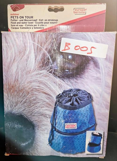 Draagbare eet- en waterzak hondjes, Dieren en Toebehoren, Honden-accessoires, Zo goed als nieuw, Ophalen of Verzenden