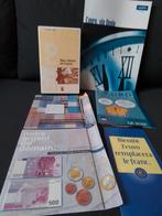 Set met videoband en brochures van euro, Ophalen