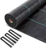 VOUNOT | Mulchdoek met 100 stuks onkruidharingen | Nieuw, Tuin en Terras, Hand-tuingereedschap, -, -, Verzenden, Vounot