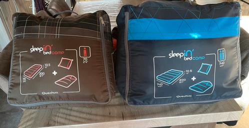 Complete sets: luchtmatras, overtrek, dons + kussen, Caravans en Kamperen, Slaapzakken, Zo goed als nieuw, Ophalen