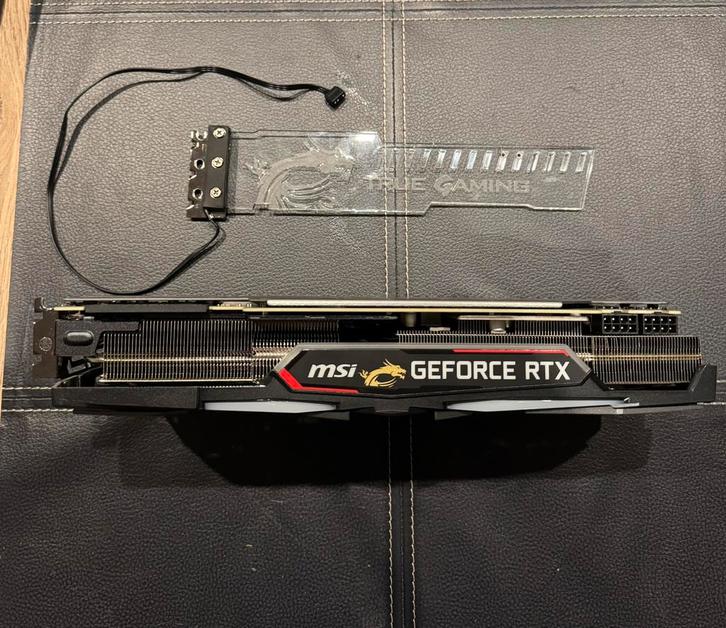 MSI 2070 SUPER GAMING X TRIO, Computers en Software, Videokaarten, Gebruikt, Nvidia, PCI-Express 3.0, GDDR6, HDMI, DisplayPort