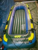 Opblaasbare boot voor 4 personen - roeispanen en pomp, Watersport en Boten, Ophalen, Zo goed als nieuw