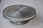 taartschaal inox, Huis en Inrichting, Ophalen of Verzenden