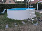 Metalen zwembad happy pool 4,5 diameter, Tuin en Terras, Zwembaden, Gebruikt, Rond, 300 cm of meer, Ophalen