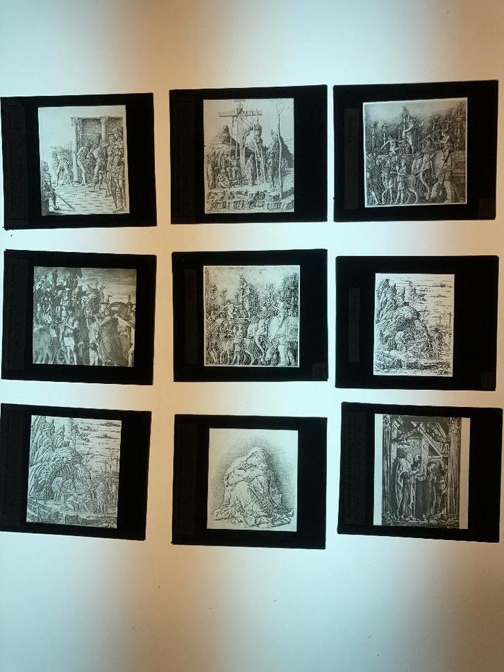 glissières en verre pour lanterne magique, TV, Hi-fi & Vidéo, Projecteurs dias, Utilisé, Enlèvement ou Envoi