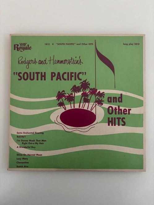 Rodgers & Hammerstein's "South Pacific" And Other Hits, CD & DVD, Vinyles | Jazz & Blues, Comme neuf, Jazz, 1940 à 1960, 10 pouces