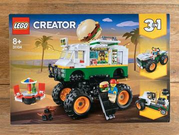 NIEUW LEGO Creator 31104 : Hamburger Monstertruck MISB   beschikbaar voor biedingen