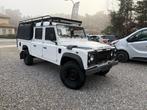 Landrover Defender 130 2.4D EURO4 '10 + 12M GARANTIE, Auto's, 90 kW, Stof, Zwart, https://public.car-pass.be/vhr/2791105b-9a1f-499a-878e-7bbdf7acaaa9