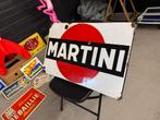 MARTINI emaille reclamebord 1956, Verzamelen, Ophalen of Verzenden, Gebruikt, Reclamebord