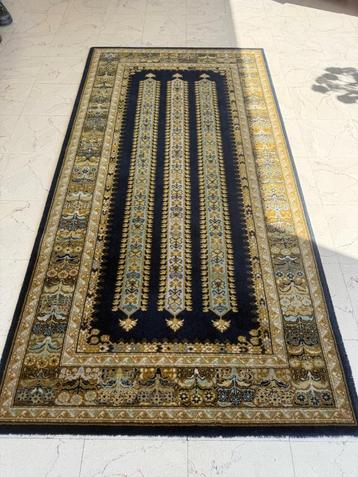 Zeer mooi tapijt blauw / beige 110 x 220 beschikbaar voor biedingen
