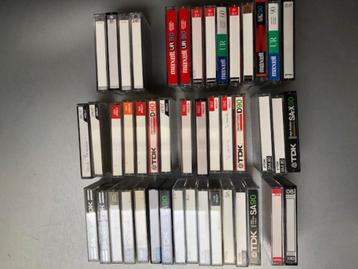 45 Gebruikte cassette bandjes diverse merken beschikbaar voor biedingen