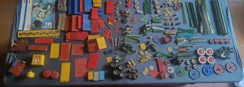 Lot meccano in goede staat. Incl 2 motortjes, tools 50 eur, Antiek en Kunst, Antiek | Speelgoed, Ophalen of Verzenden