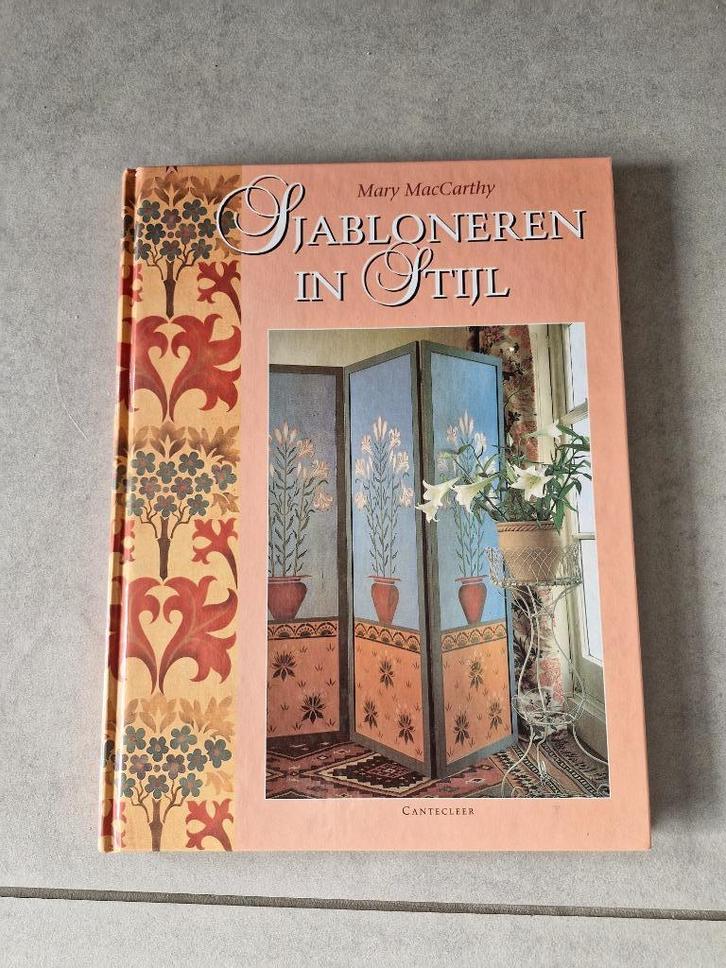 Sjabloneren in stijl - Mary MacCarthy, Hobby en Vrije tijd, Tekenen, Gebruikt, Boek of Gids, Ophalen of Verzenden