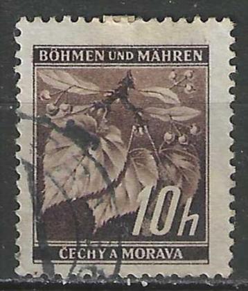 Bohemen-Moravie 1939/1940 - Yvert 21 - Linde - 10 h. (ST) beschikbaar voor biedingen