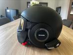 Sharkhelm (M) met Sena headset, Fietsen en Brommers, Brommerhelmen, Ophalen, Zo goed als nieuw, Medium
