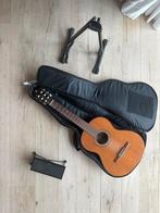Klassieke gitaar met toebehoren, Muziek en Instrumenten, Ophalen, Gebruikt, Klassieke of Spaanse gitaar, Met koffer