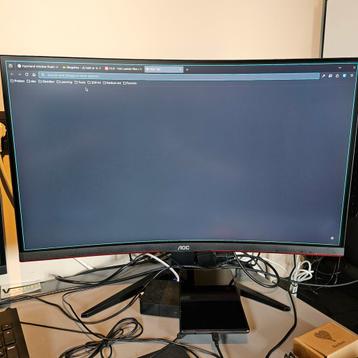 AOC Curved gaming monitor - 240hz - 32inch beschikbaar voor biedingen