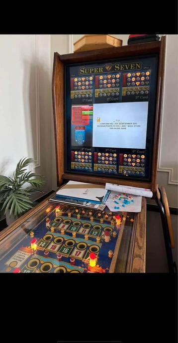 Bingokast super seven beschikbaar voor biedingen