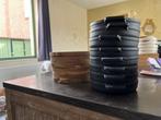 Gietijzeren ovenschaaltjes met houten onderbord, Ophalen, Zo goed als nieuw, Kop(pen) en/of Schotel(s)