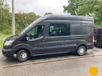 Ford Transit 350L3H3|Multi-Use|6 zit|Automaat|Camera, Auto's, Stof, Euro 6, 4 cilinders, Diesel